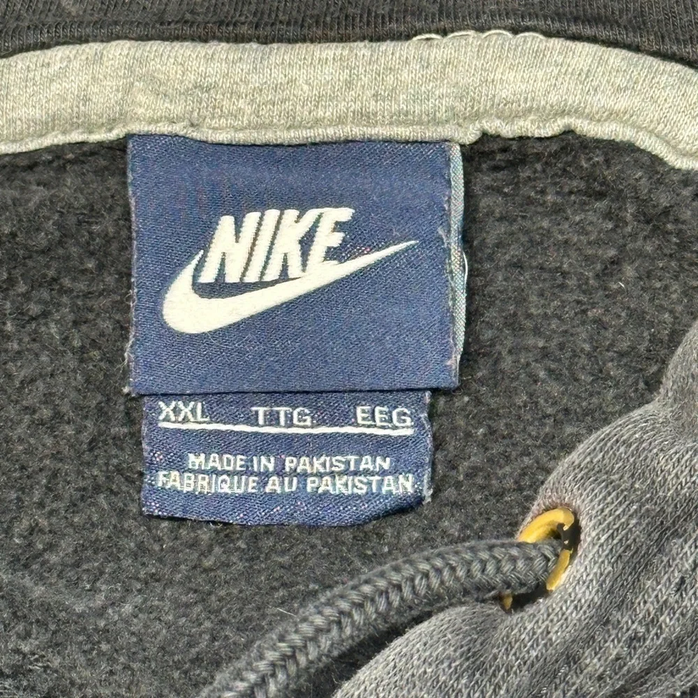 Nike Club Fleece Hoodie XXL – Washed Black Vintage Fade Swoosh Pullover